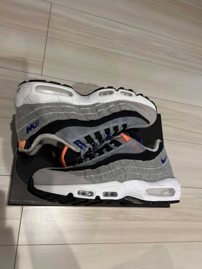 Loopwheeler × Nike Air Max 95 "Wolf Grey"