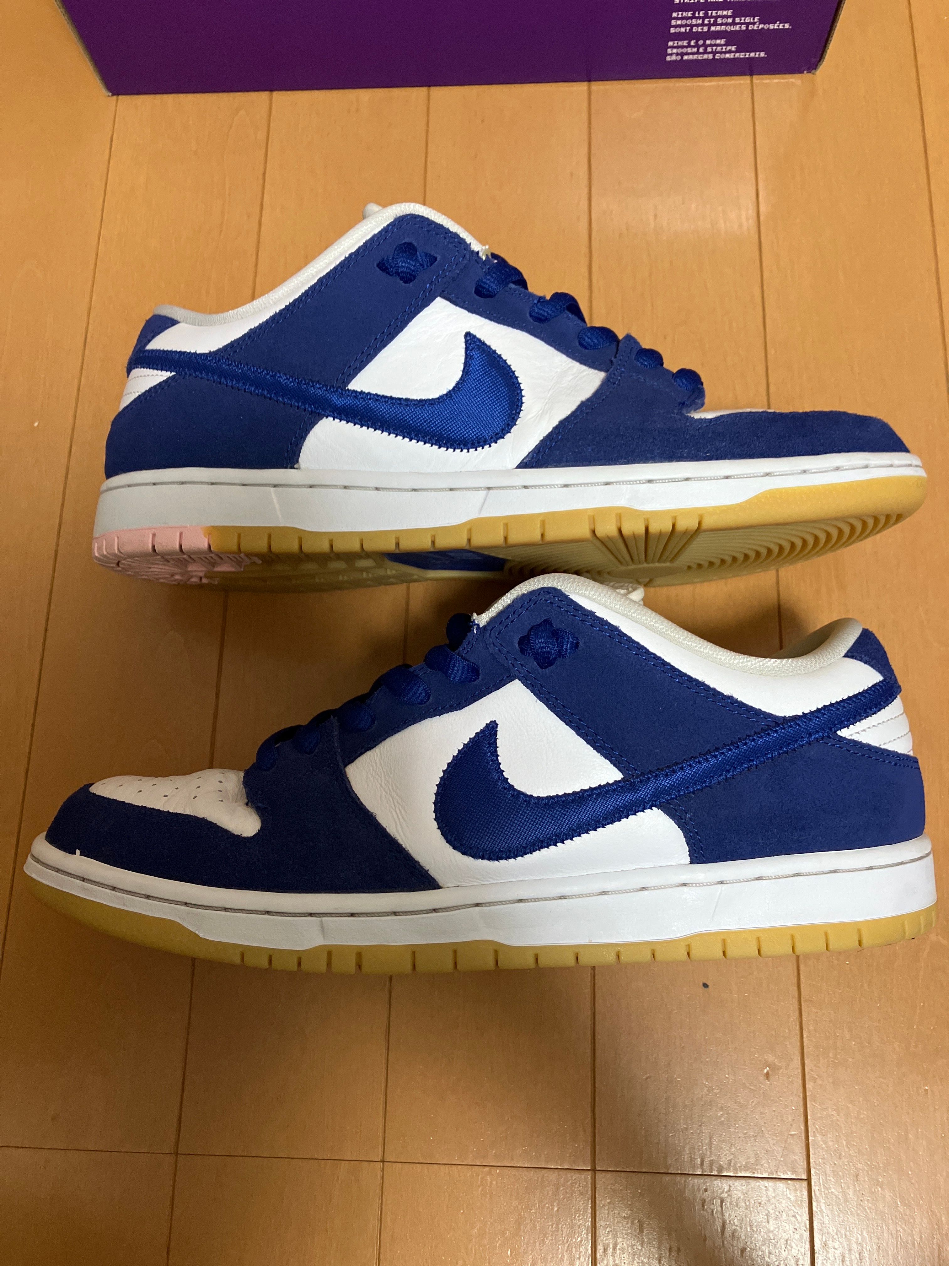 Nike SB Dunk Low "Los Angeles Dodgers/Deep Royal Blue"