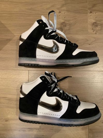 SLAM JAM x NIKE DUNK HIGH "WHITE/CLEAR BLACK"
