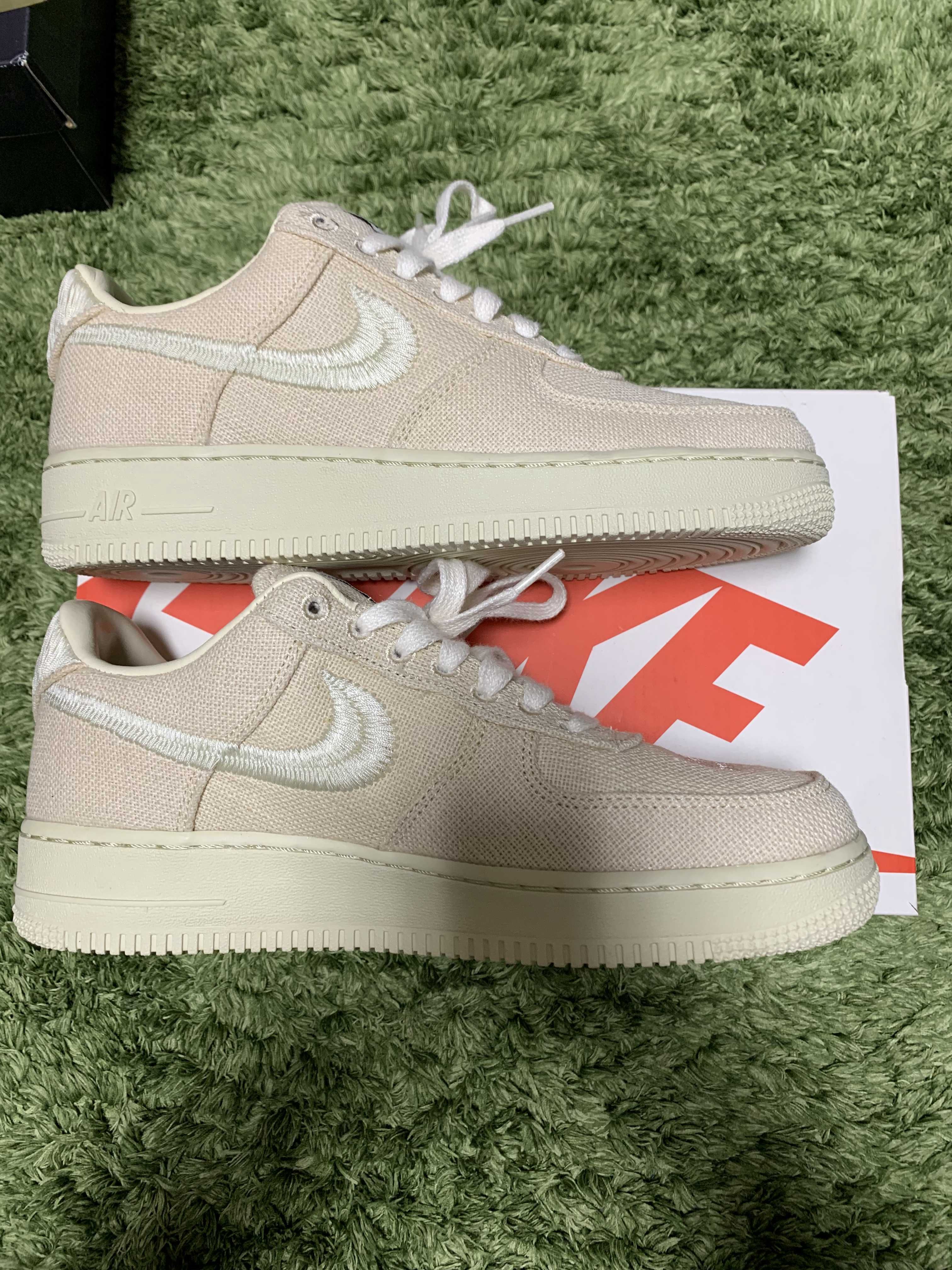 Stussy × Nike Air Force 1 Low "Fossil Stone"