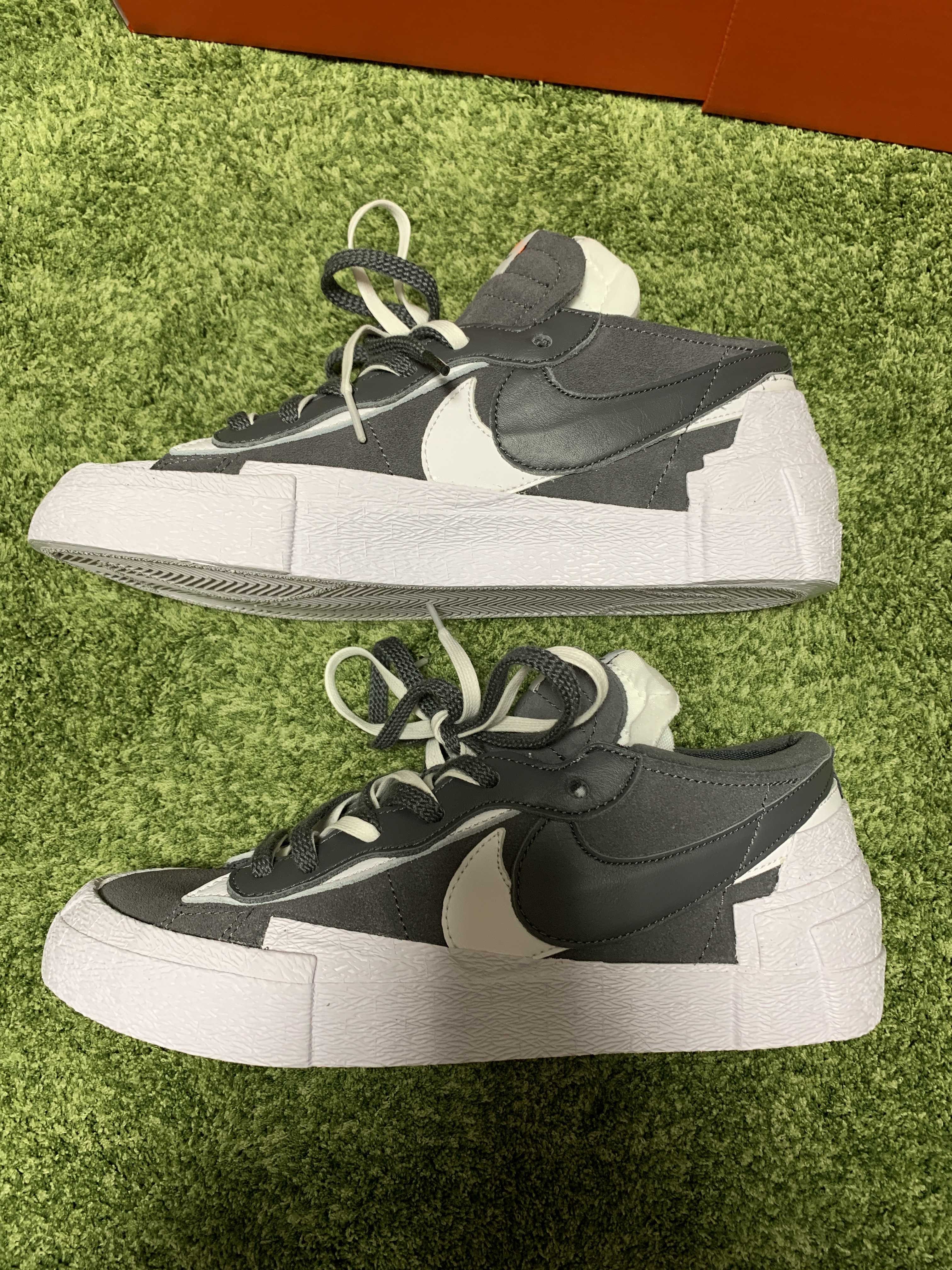 Sacai × Nike Blazer Low "Iron Grey"