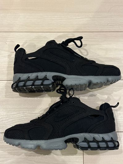 Stussy × Nike Air Zoom Spiridon Cage 2 "Black"