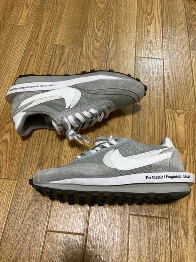Fragment × sacai × Nike LD Waffle "Light Smoke Grey"