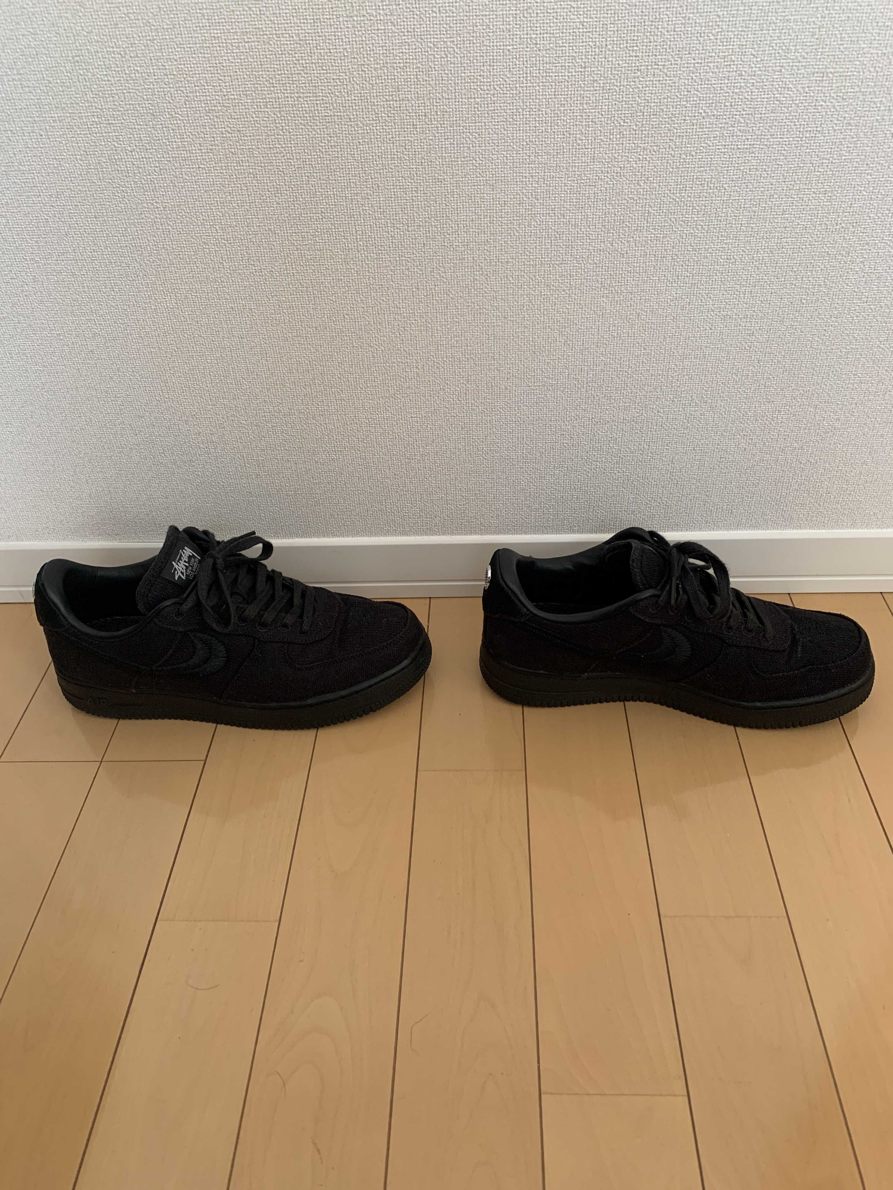 Stussy × Nike Air Force 1 Low "Triple Black"