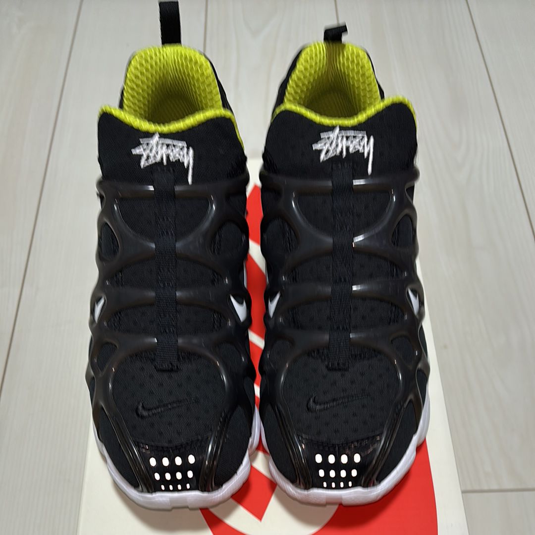 Stussy x Nike Air Zoom Kukini "Black/White/Bright Cactus"