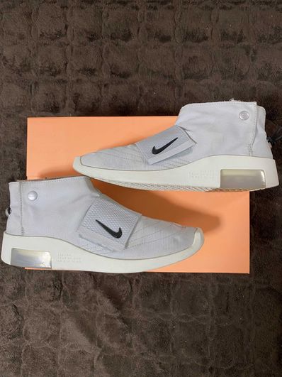 Fear Of God × Nike Air Moccasin "Pure Platinum"