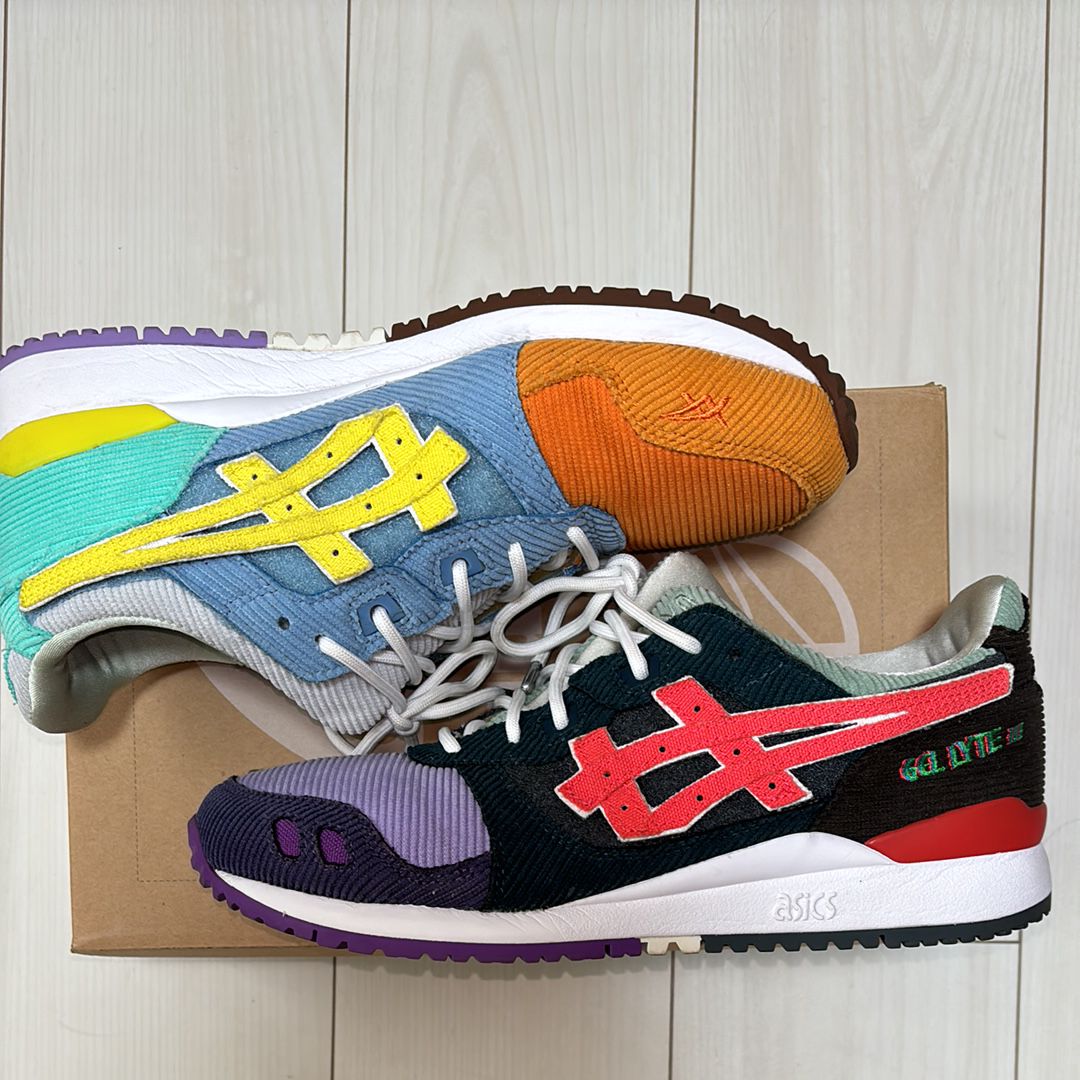 Sean Wotherspoon × atmos × Asics Gel-Lyte 3 OG "Multi"