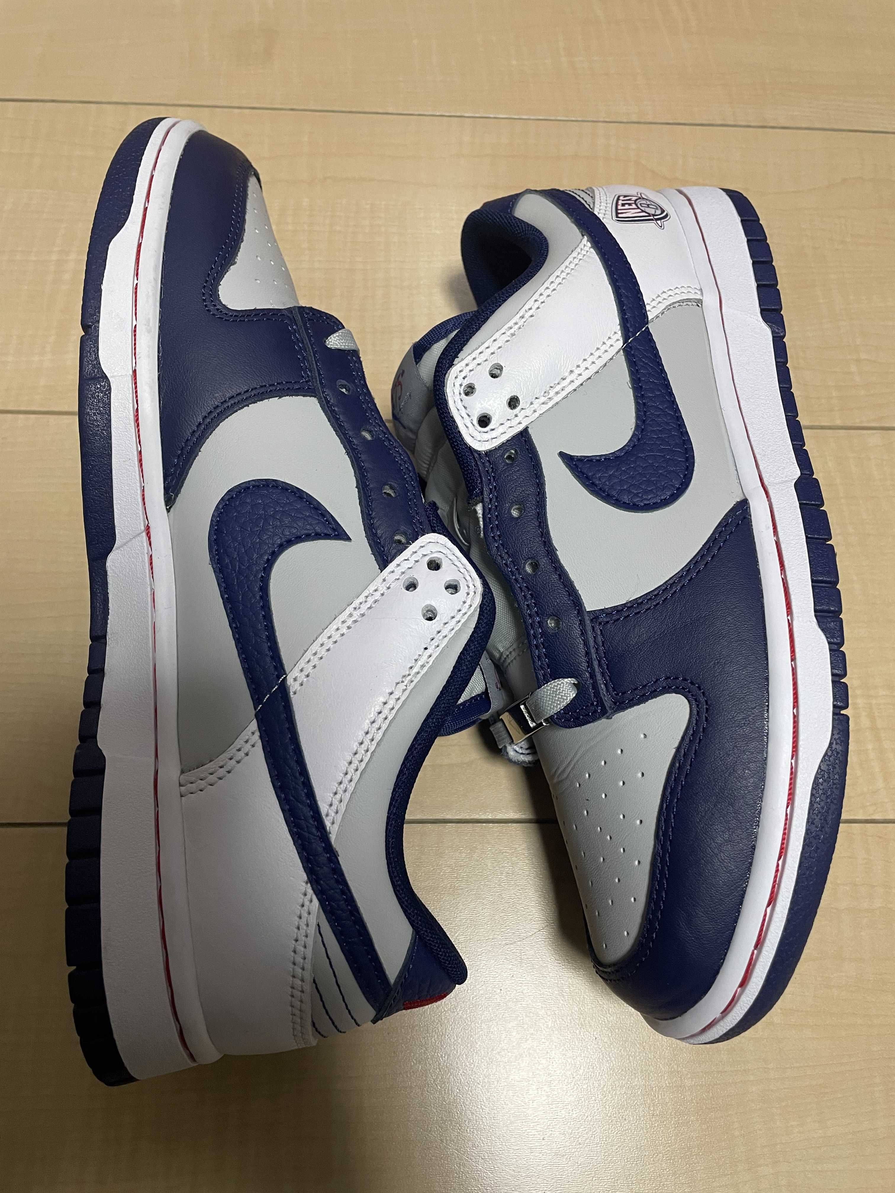 NBA × Nike Dunk Low EMB 75th Anniversary "Nets"