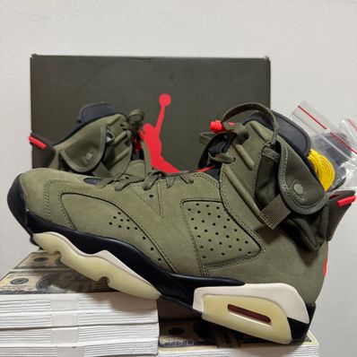 Travis Scott × Nike Air Jordan 6 Retro "Medium Olive"