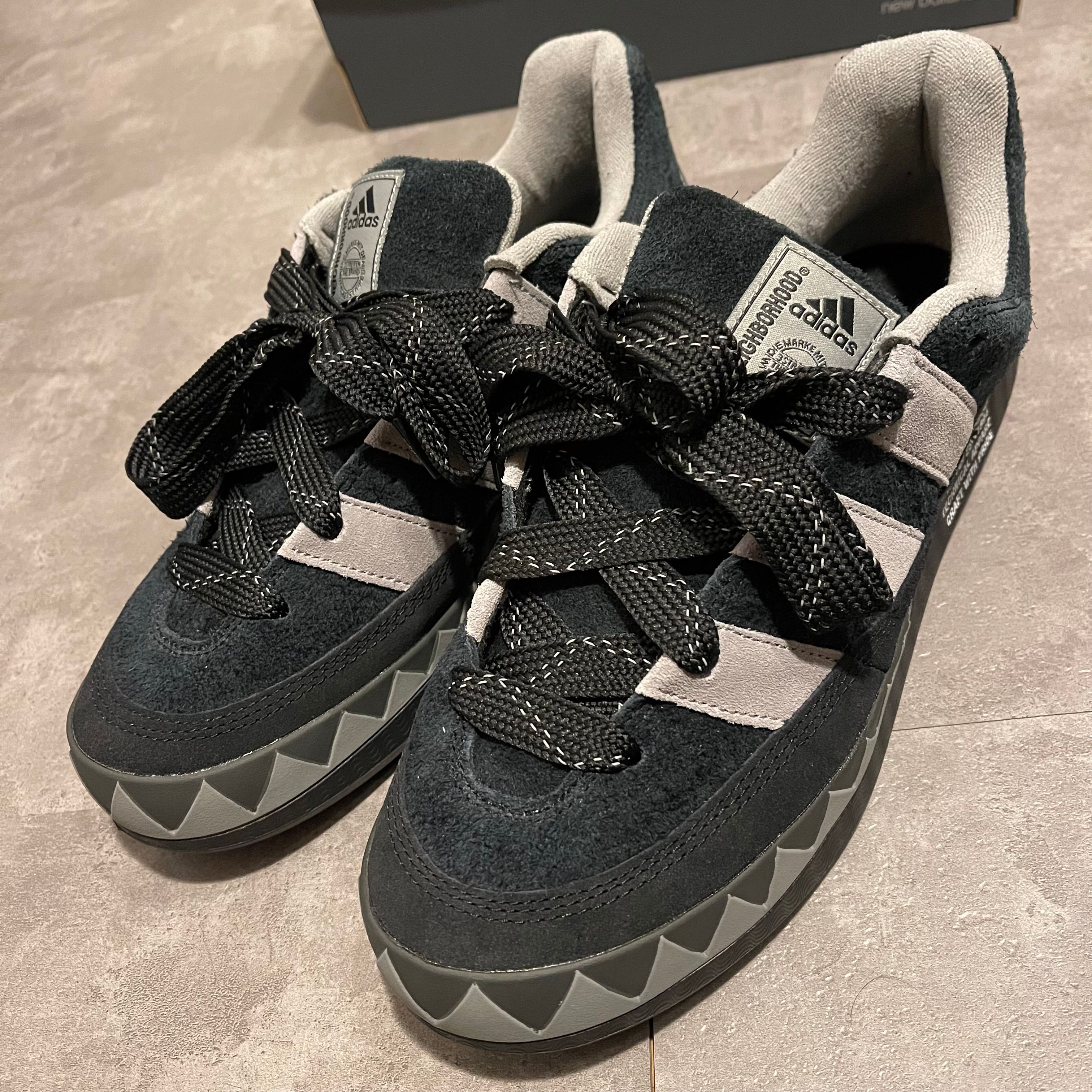 NEIGHBORHOOD × adidas Adimatic "Core Black/Solid Gray"