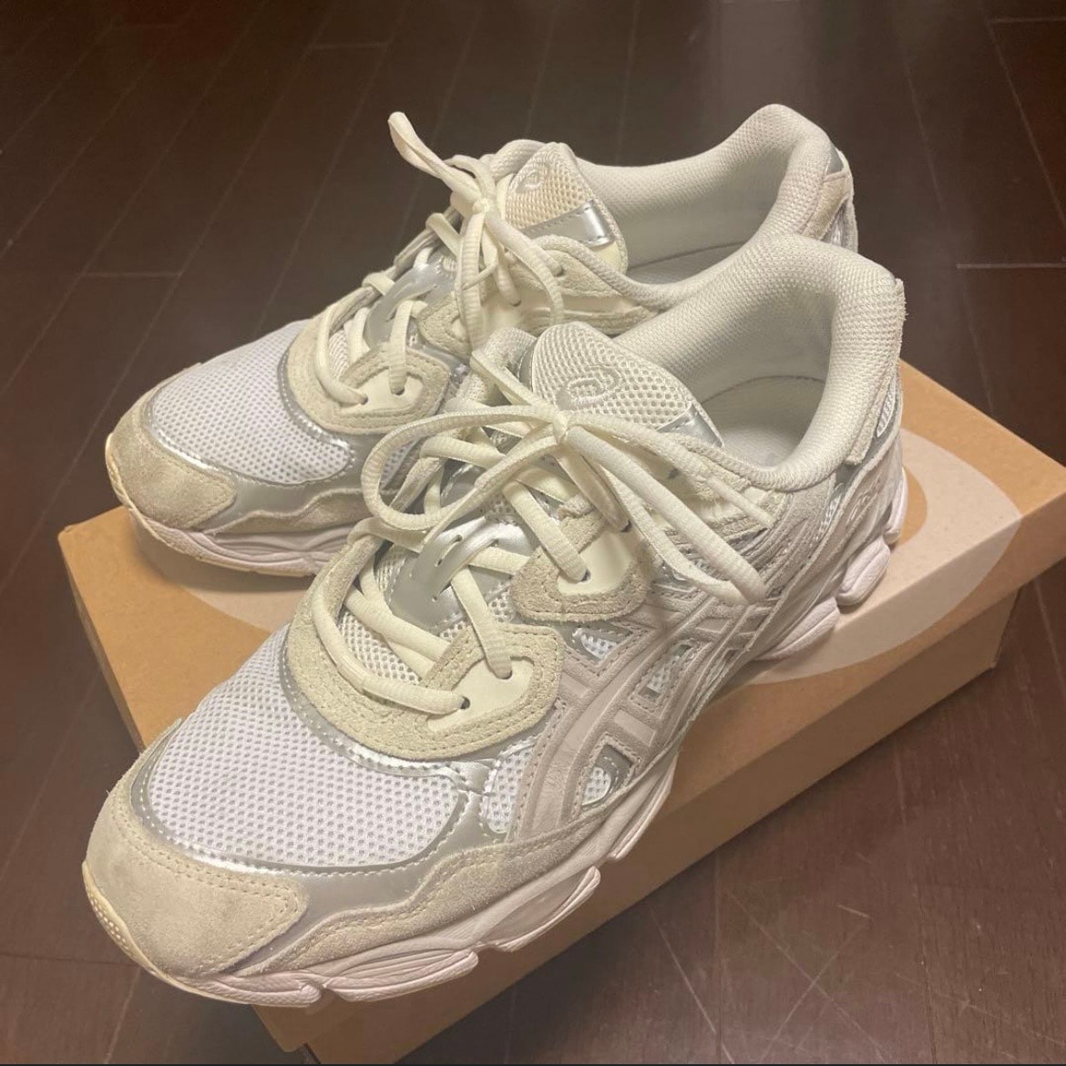 Asics Gel-NYC "White/Oyster Grey"