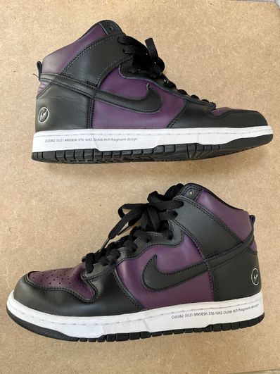 Fragment × Nike Dunk High City Pack "Beijing" (2021)