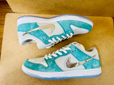 APRIL SKATEBOARDS × Nike SB Dunk Low Pro QS "White and Multi-Color"