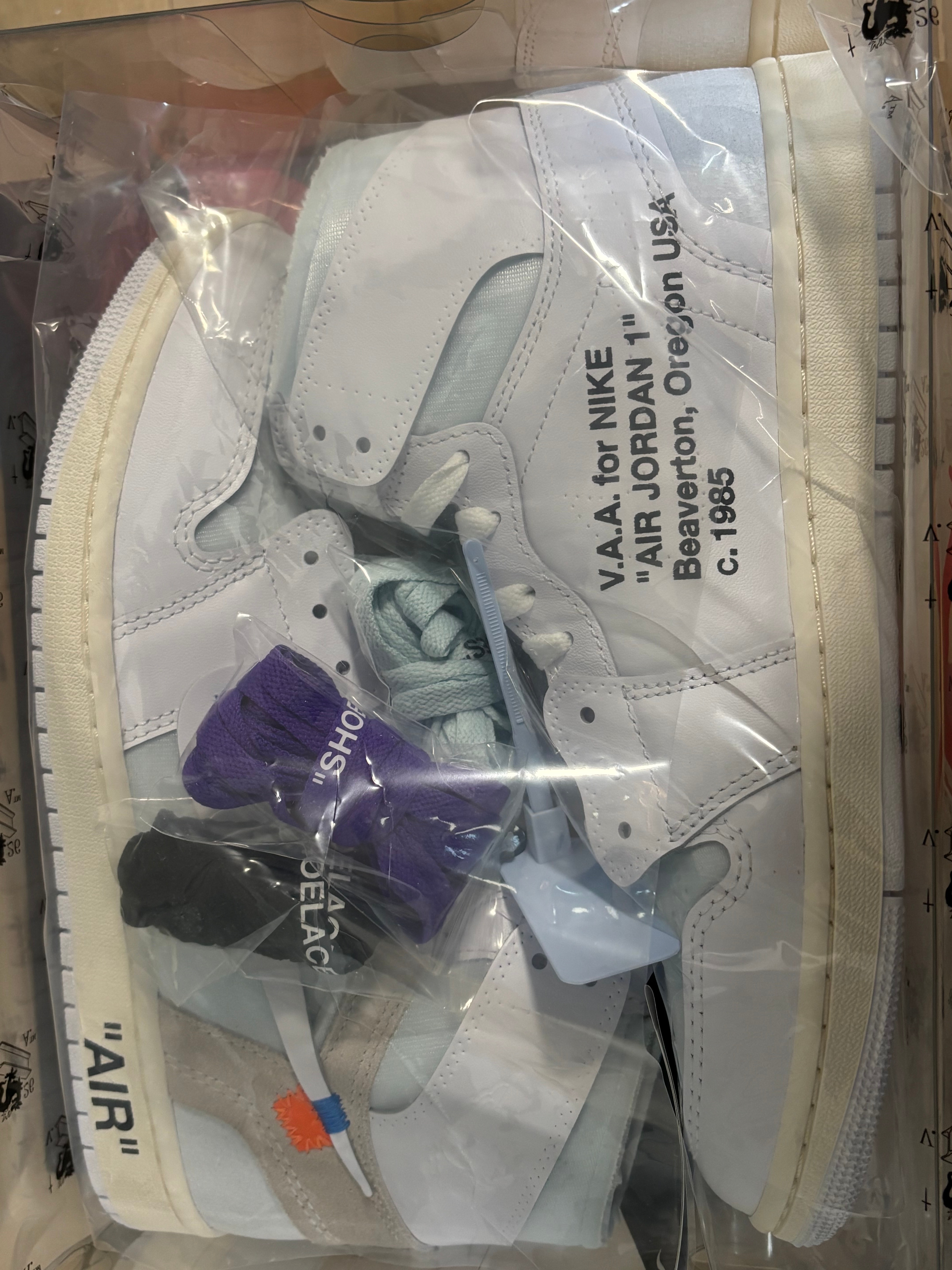 Virgil Abloh Archive (V.A.A.) × Nike Air Jordan 1 Retro High OG "Alaska"