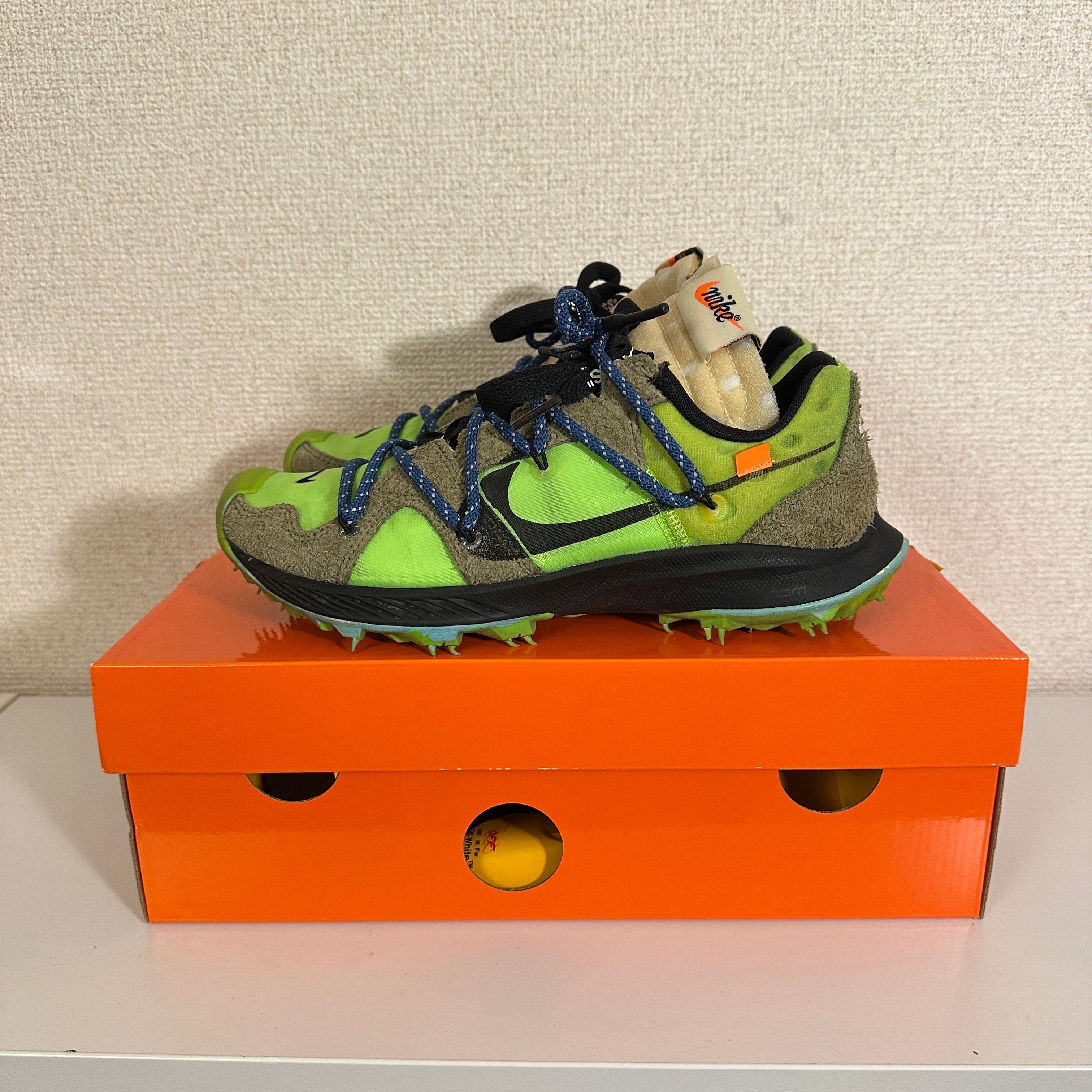 Off-White × Nike Women's Air Zoom Terra Kiger 5 "Green"