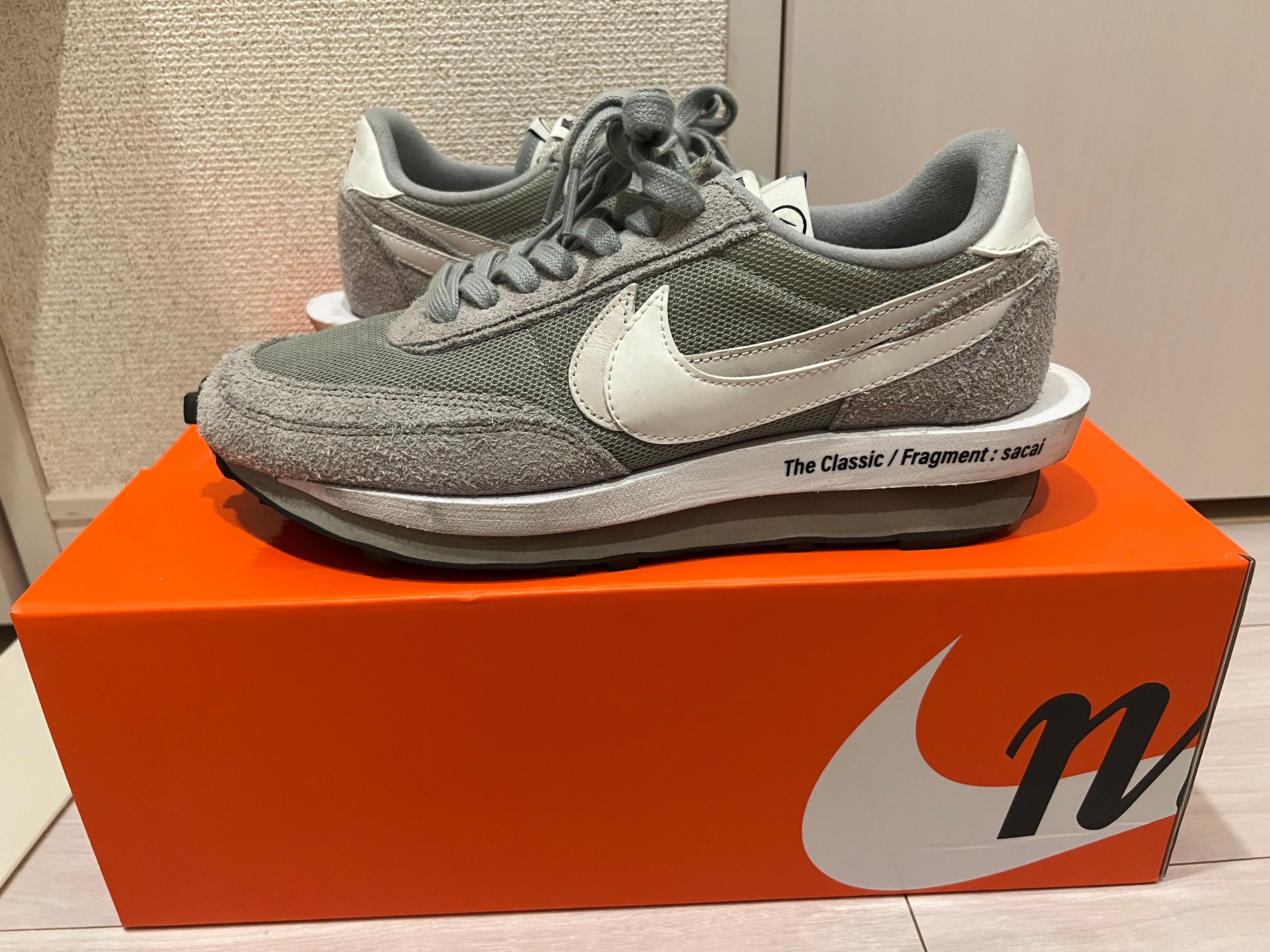 Fragment × sacai × Nike LD Waffle "Light Smoke Grey"