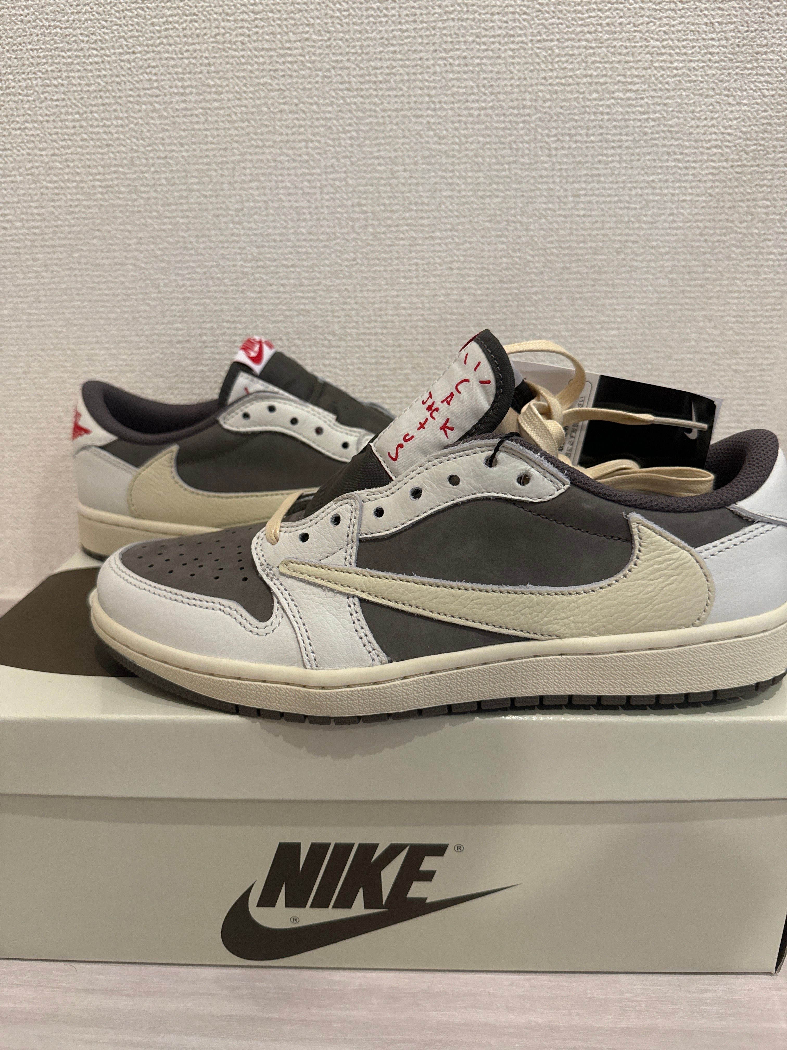 Travis Scott × Nike Air Jordan 1 Low OG SP "Reverse Mocha/Sail and Ridgerock"