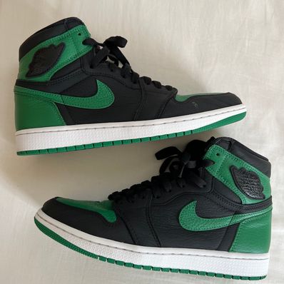 Nike Air Jordan 1 Retro High OG "Black/Pine Green" (2020)