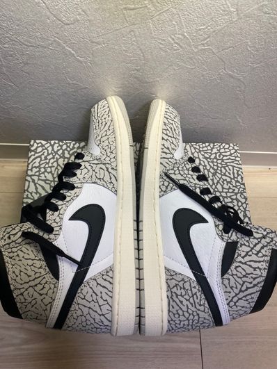 Nike Air Jordan 1 High OG "White Cement/Safari"