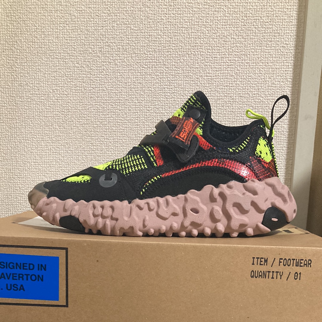 NIKE ISPA OVERREACT FLYKNIT "CRIMSON VOLT"