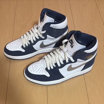 Nike Air Jordan 1 High OG CO.JP "White/Midnight Navy" (2020) (Standard Box)