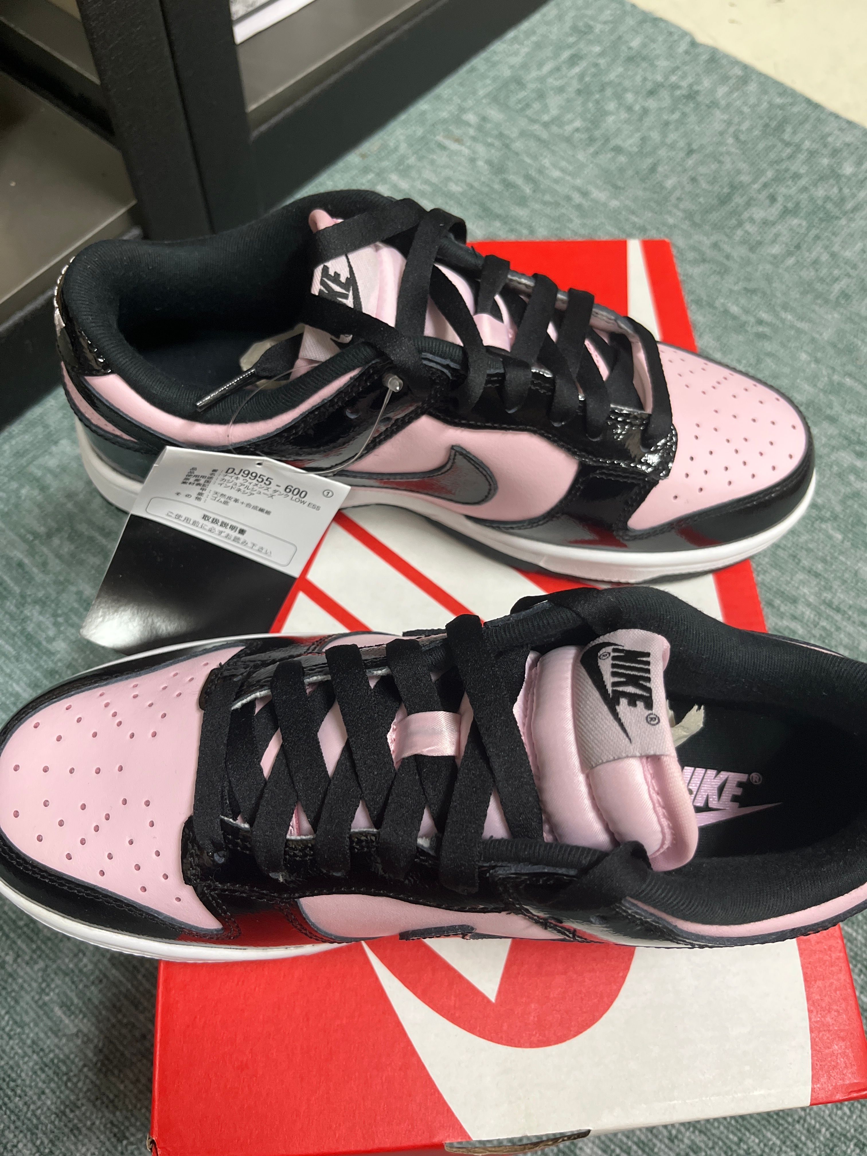 Nike Women's Dunk Low Essential "Black Patent Leather"