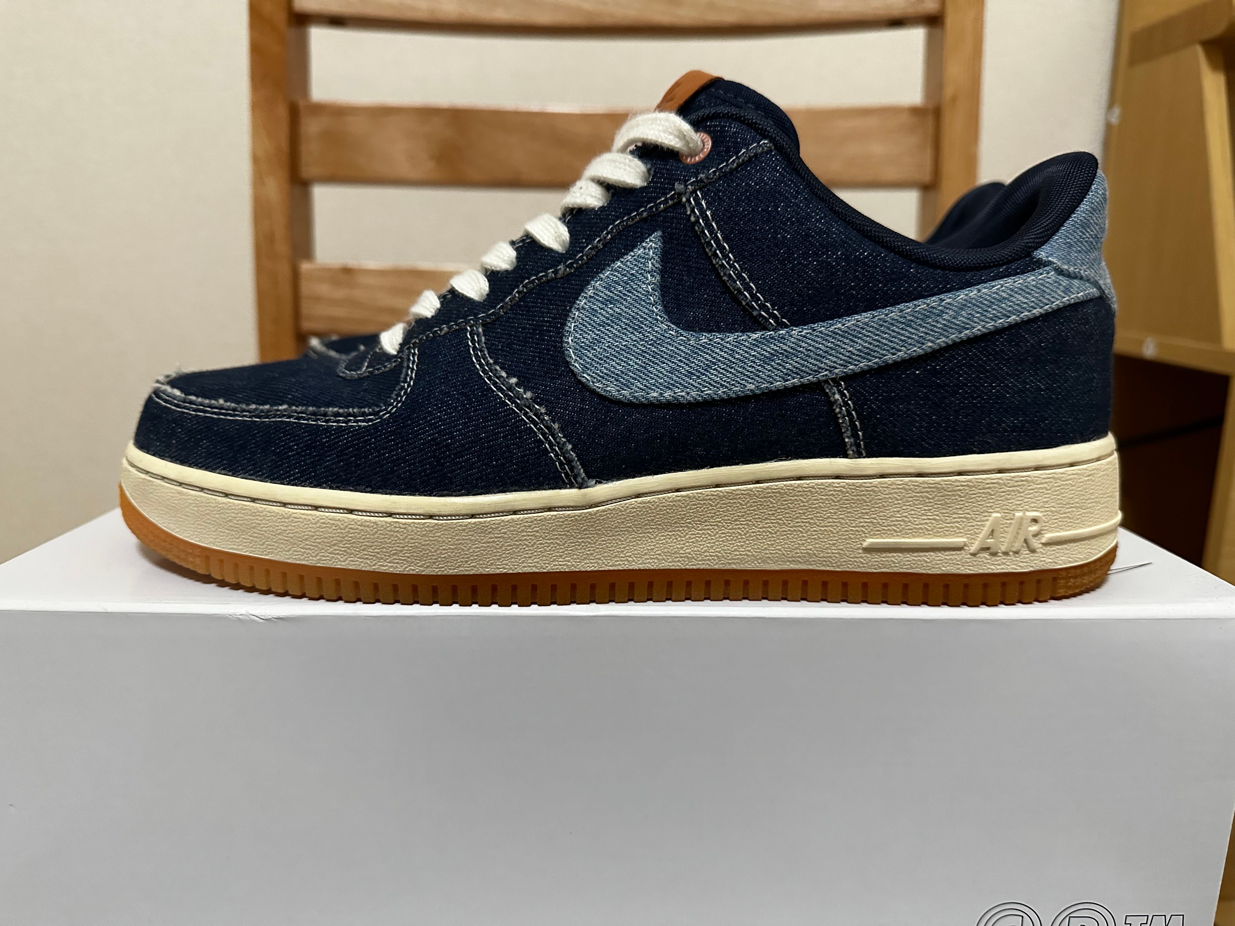 Levi’s®︎ × Nike Air Force 1 Low "White/Denim" (Nike By You)