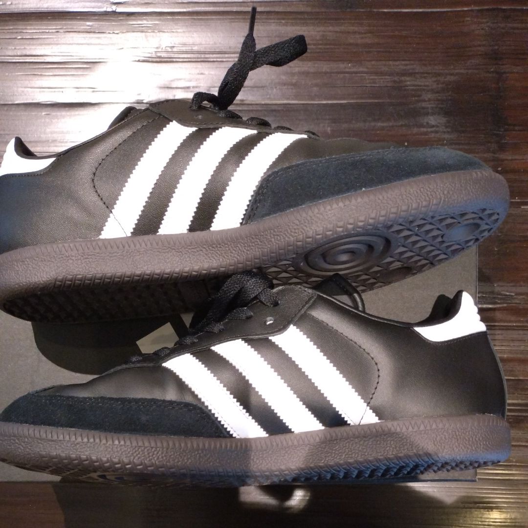 adidas Samba Leather "Core Black"