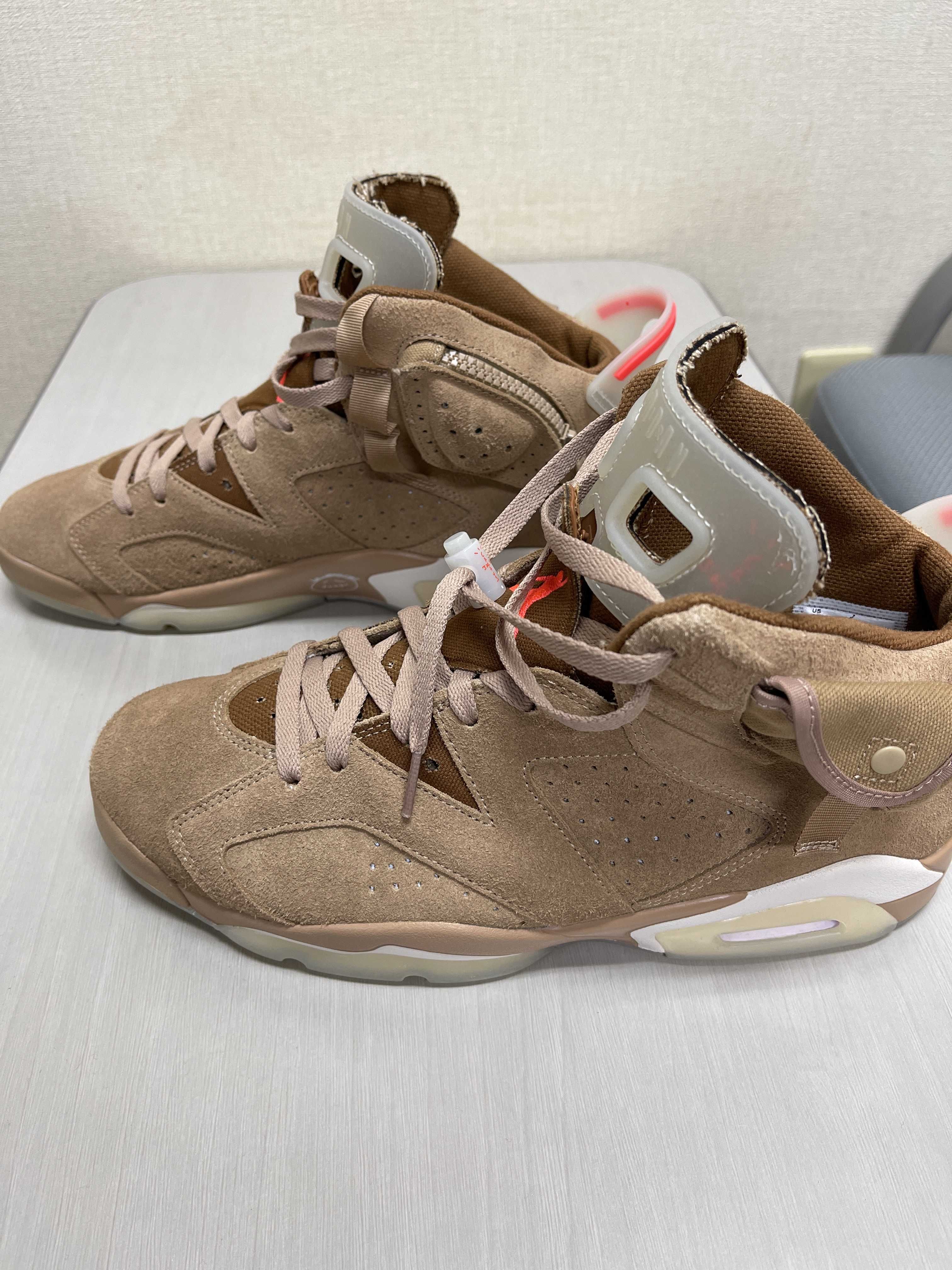 Travis Scott × Nike Air Jordan 6 "British Khaki"