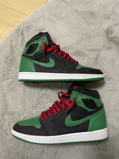 Nike Air Jordan 1 Retro High OG "Black/Pine Green" (2020)