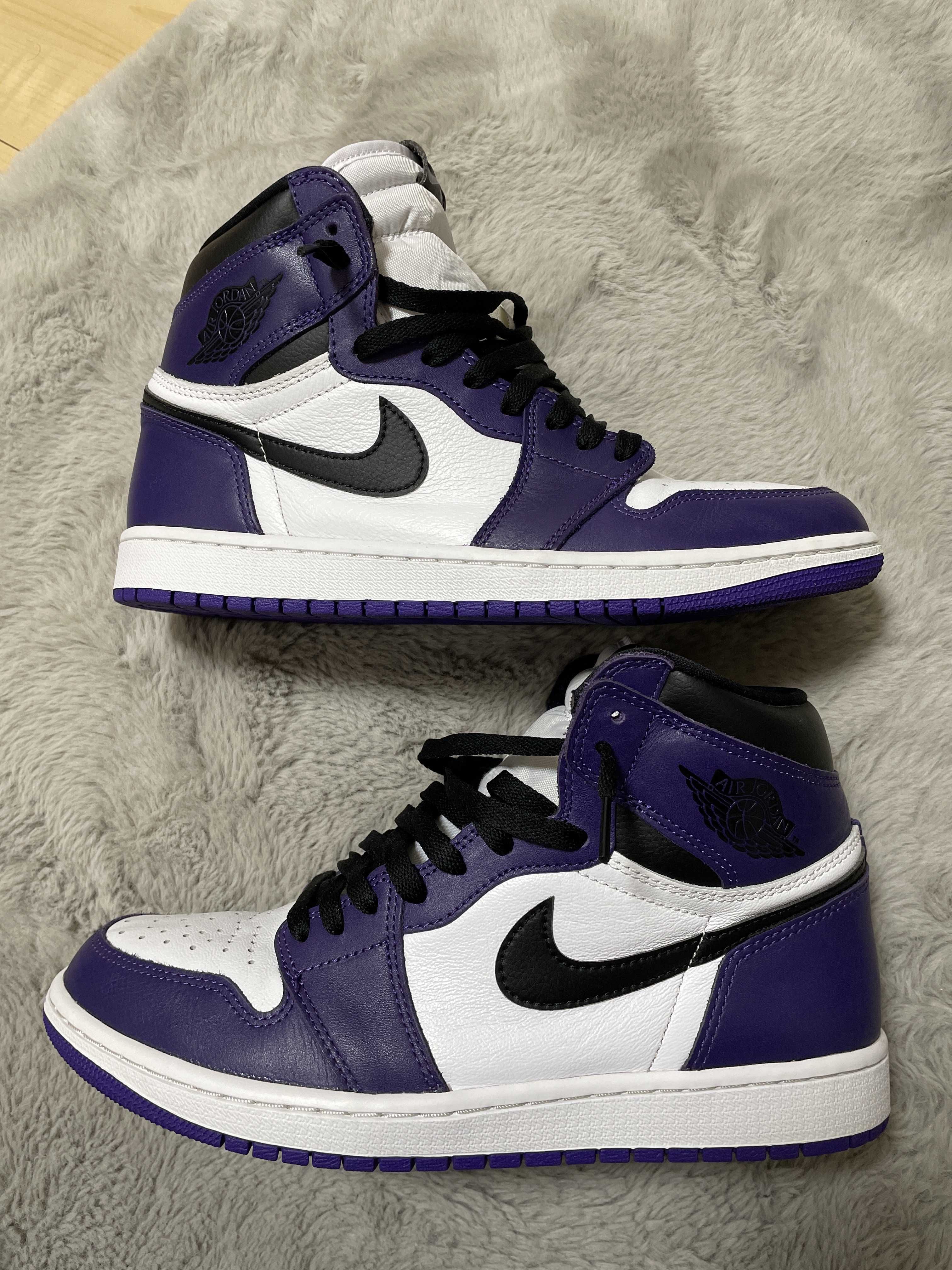 Nike Air Jordan 1 Retro High OG "Court Purple White/Black" (2020)   
