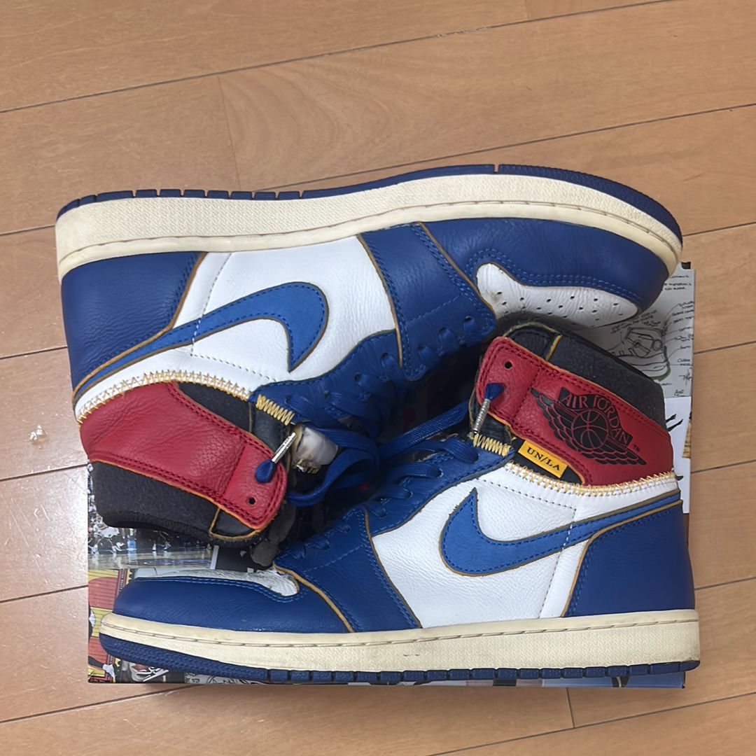 Union × Nike Air Jordan 1 Retro High OG NRG "Storm Blue/Varsity Red"