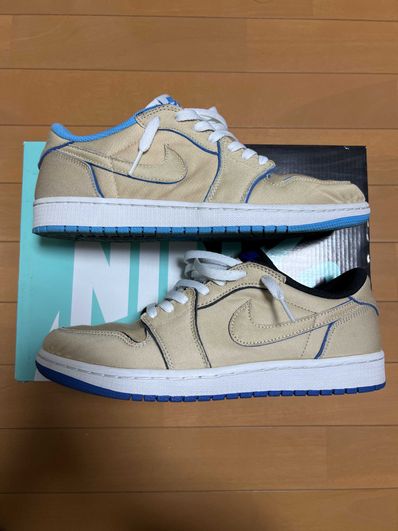 Nike SB Air Jordan 1 Low "Desert Ore/Royal Blue"