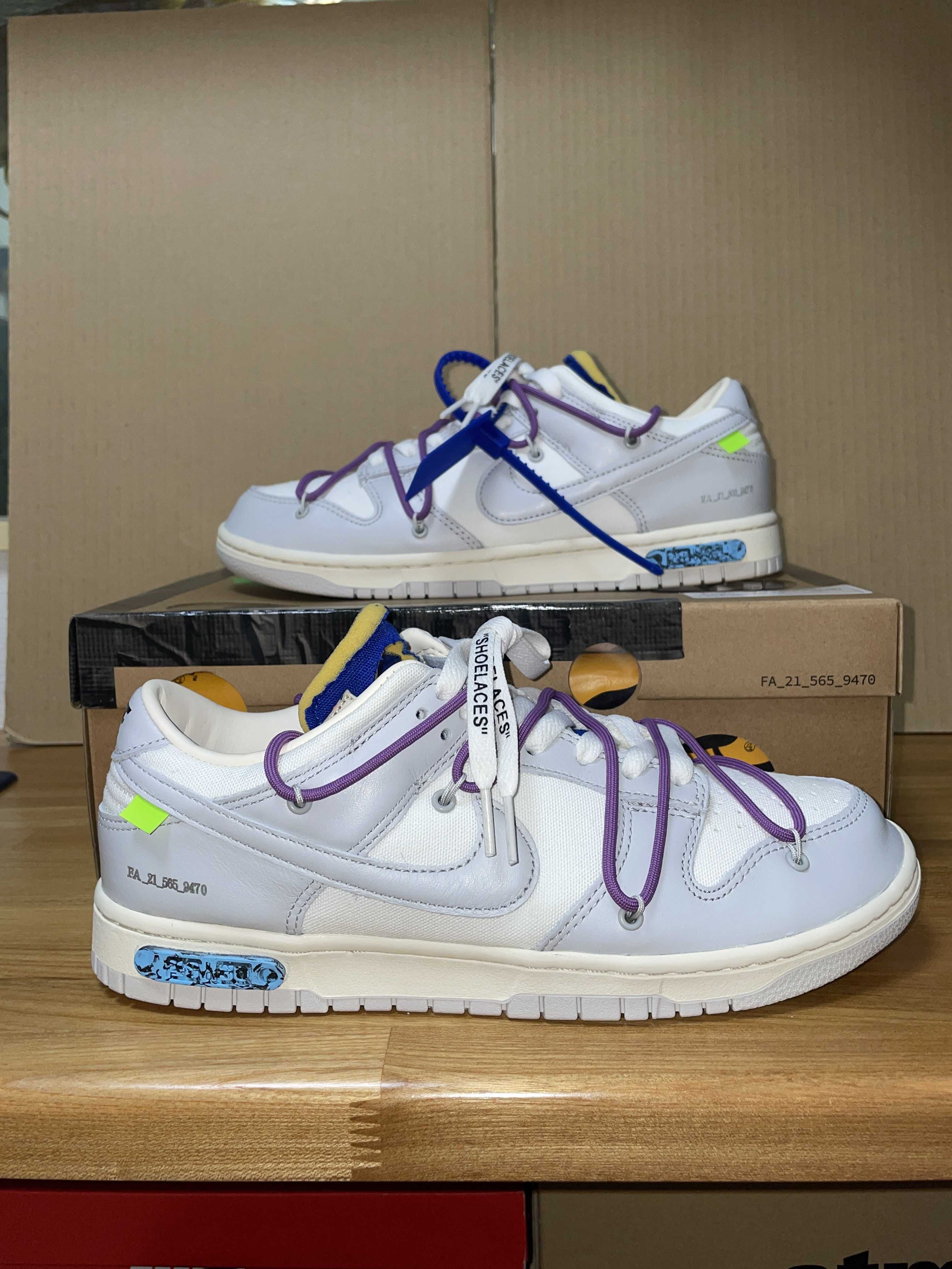 Off-White × Nike Dunk Low 1 of 50 "Lot.48" 