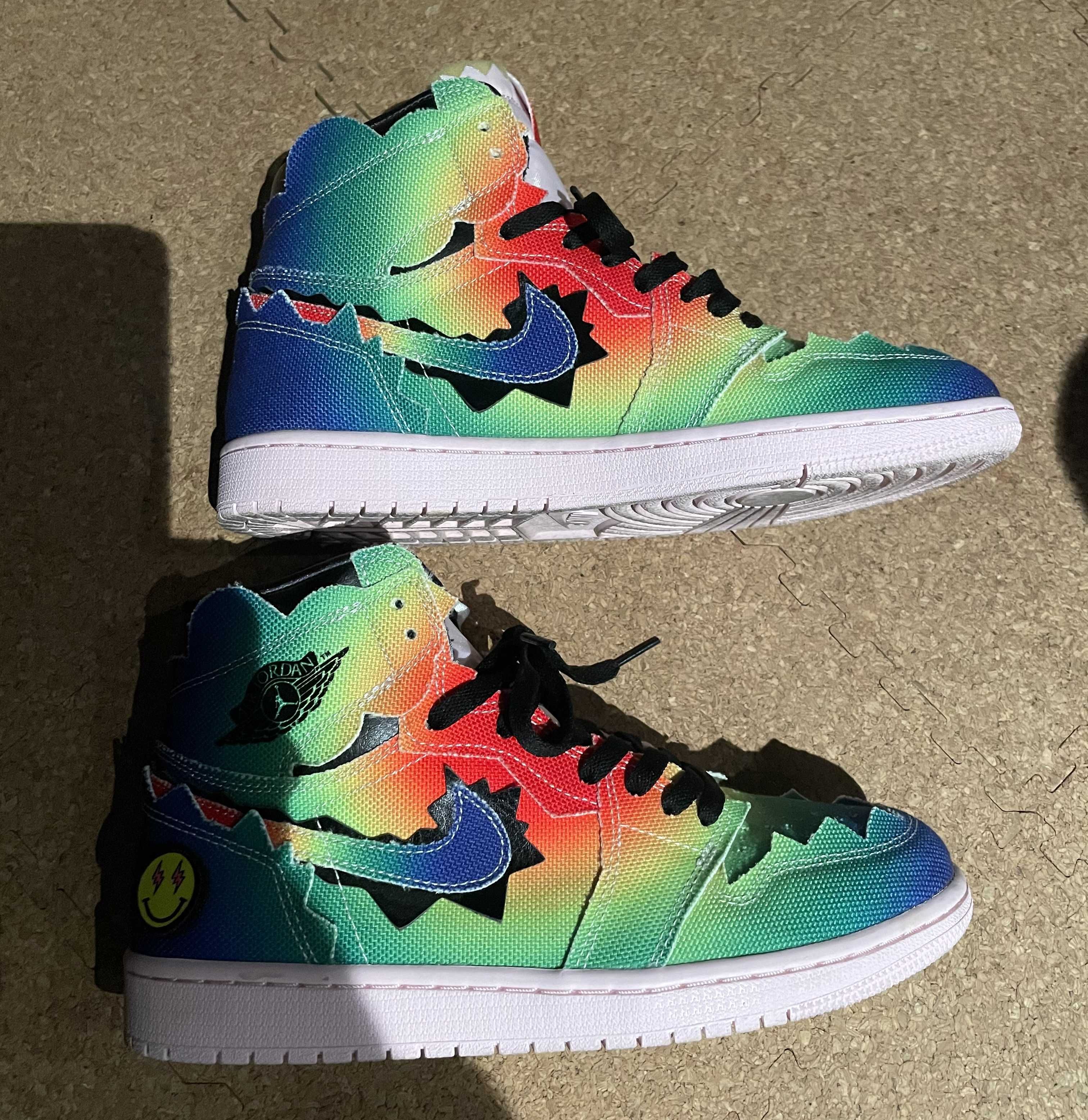 J Balvin × Nike Air Jordan 1 High OG "Rainbow"