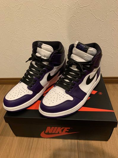 Nike Air Jordan 1 Retro High OG "Court Purple White/Black" (2020)