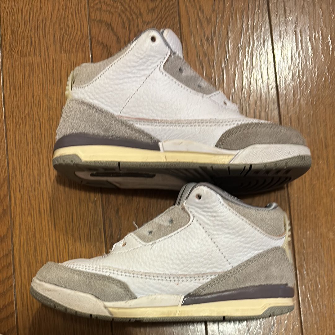 A Ma Maniere × Nike TD Air Jordan 3 Retro SP "White/Medium Grey Violet Ore"