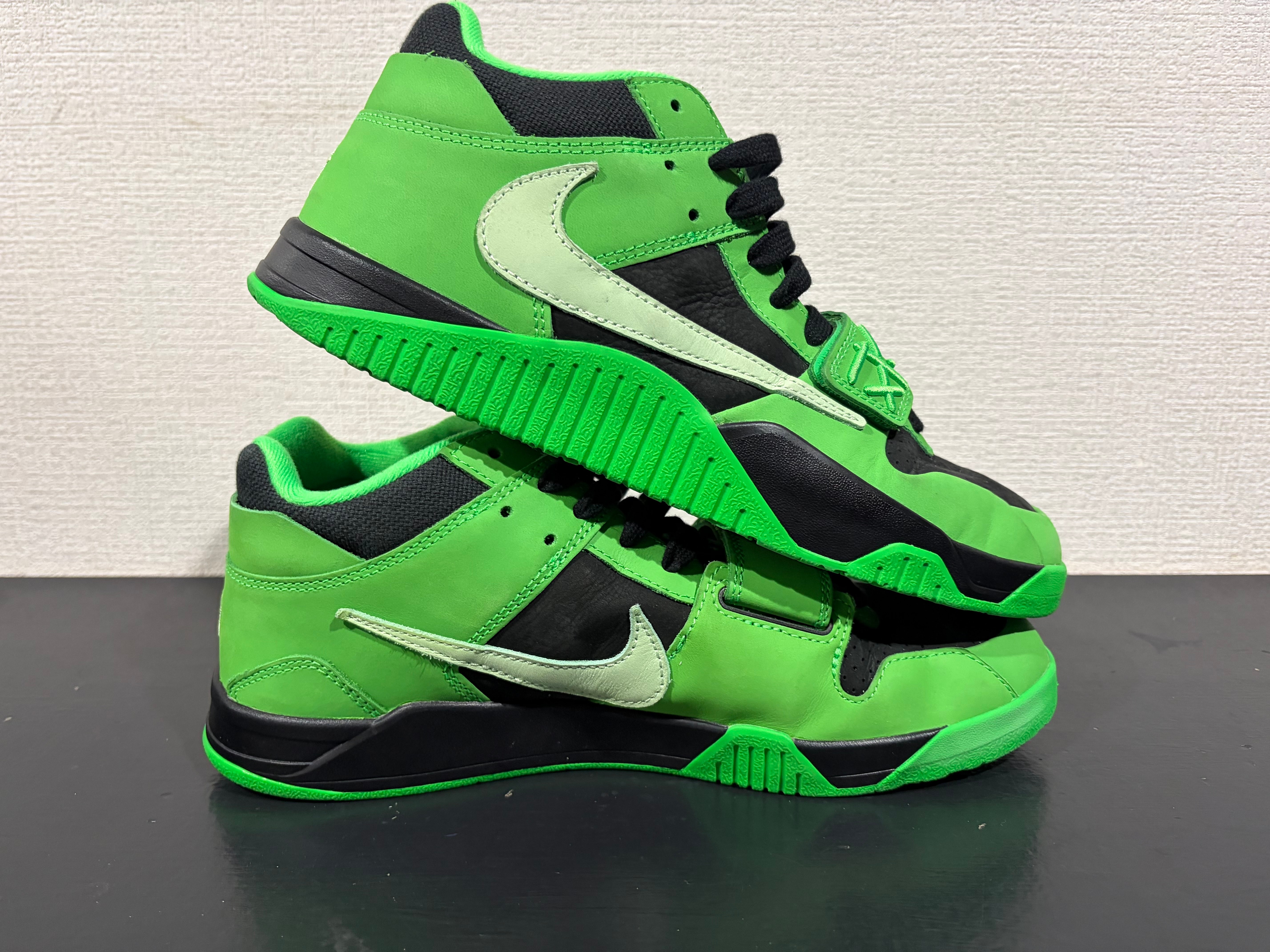 Travis Scott × Nike Jordan Jumpman Jack CJ1 T-Rexx "Green Spark"