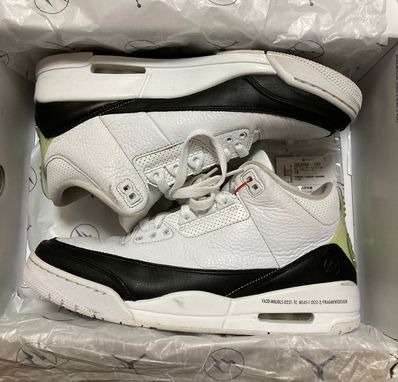 Fragment × Nike Air Jordan 3 "White/Black"