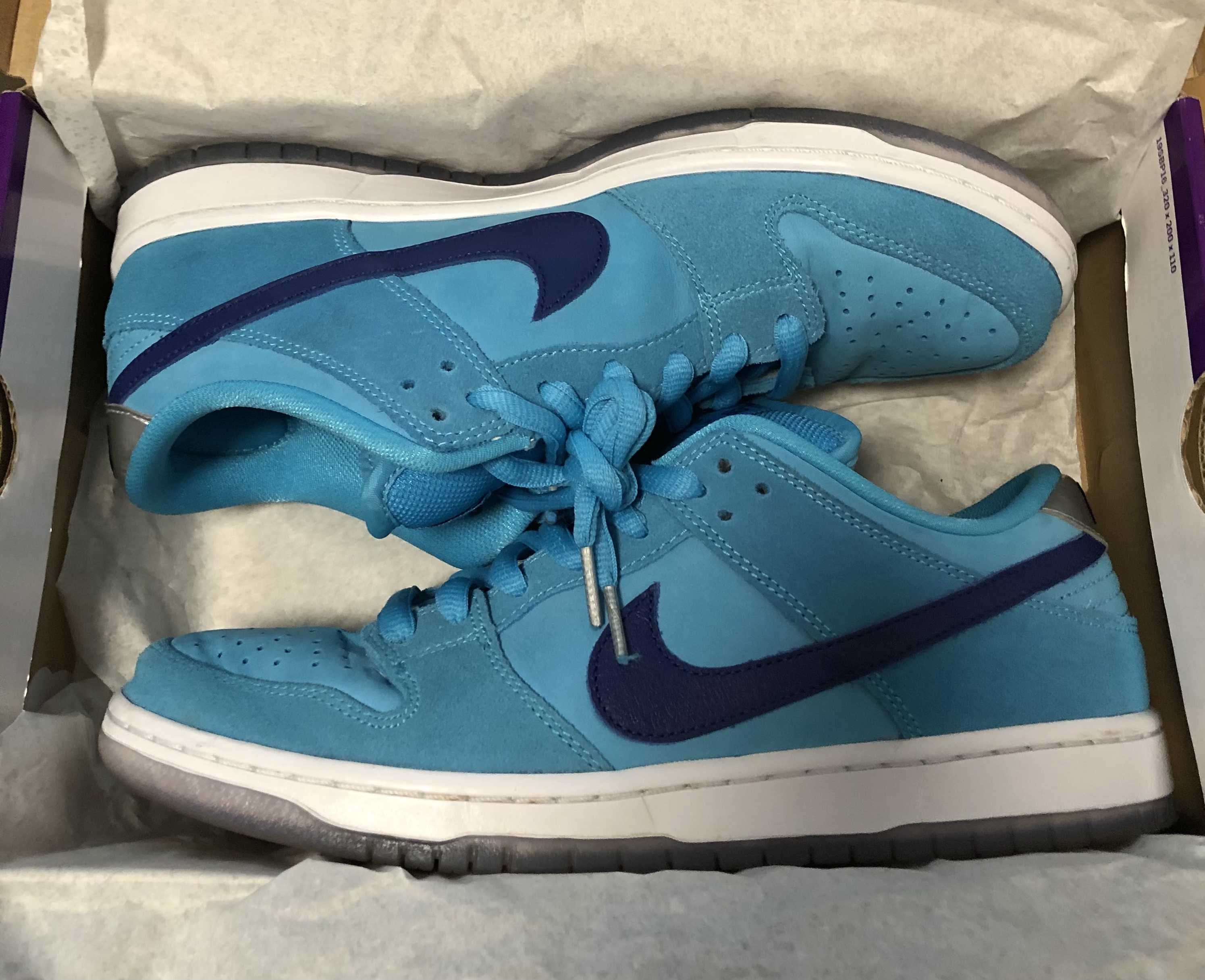 Nike SB Dunk Low Pro "Blue Fury/Deep Royal Blue"