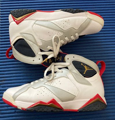 NIKE AIR JORDAN 7 RETRO OLYMPIC (2012)の新品/中古フリマ(通販