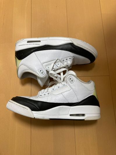 Fragment × Nike Air Jordan 3 "White/Black"