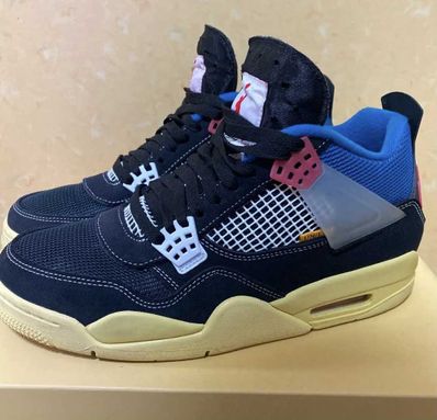 UNION × Nike Air Jordan 4 "Off Noir"