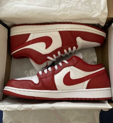 Nike Air Jordan 1 Low "Gym Red/White"