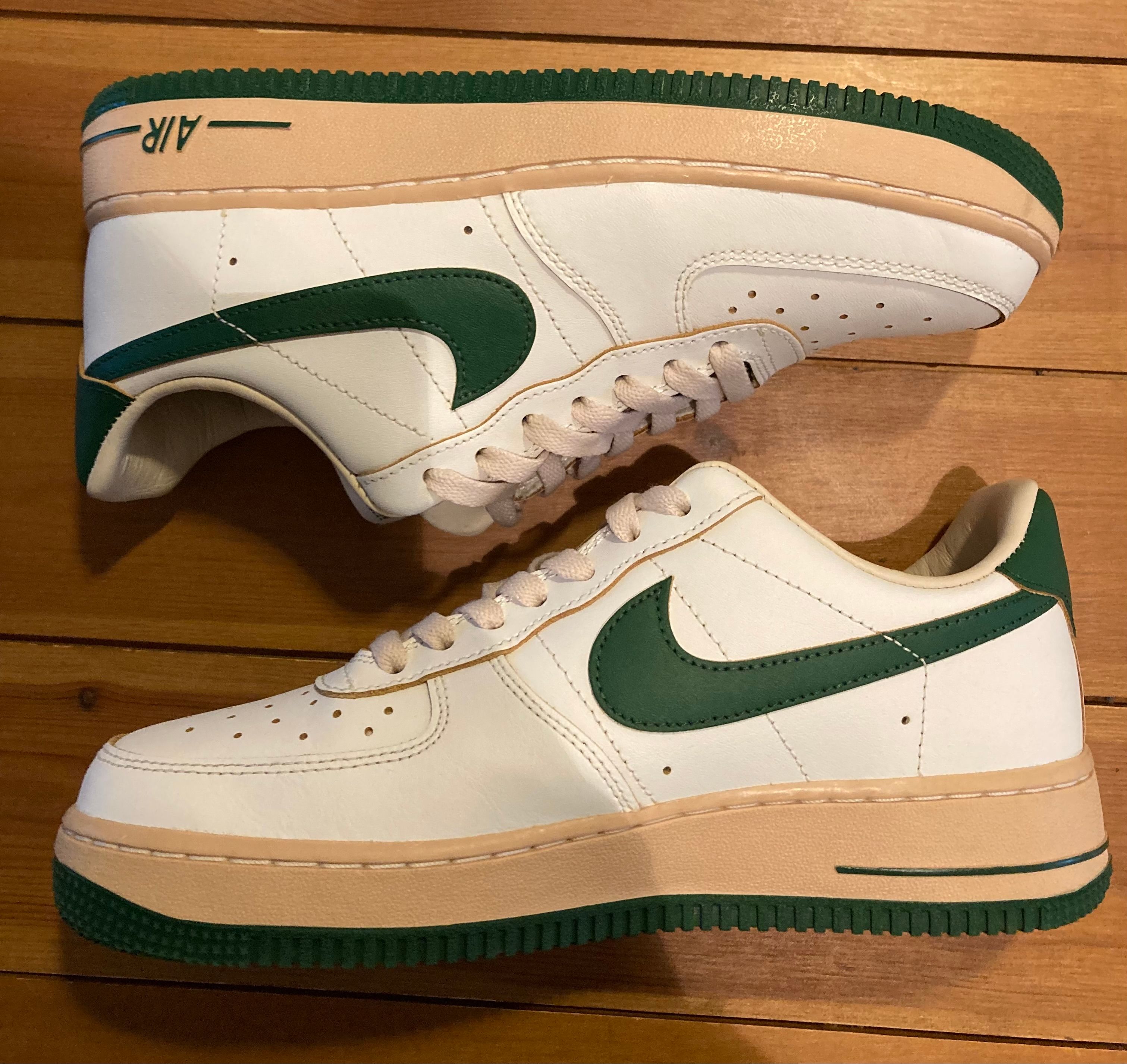Nike Women's Air Force 1 Low "Green and Muslin"