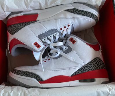 Nike Air Jordan 3 Retro OG "Fire Red" (2022)