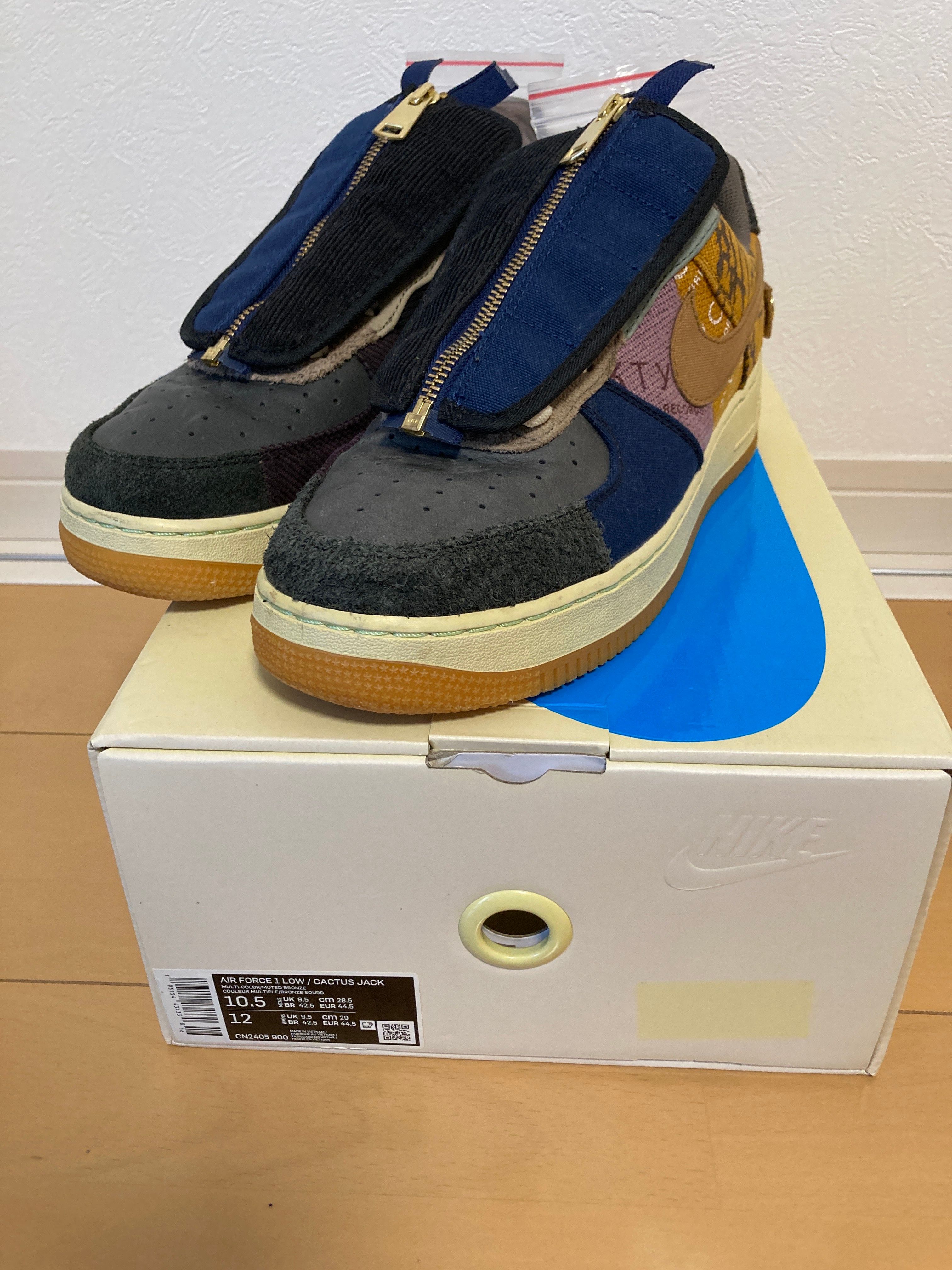 Travis Scott × Nike Air Force 1 Low Cactus Jack "Multi Color"