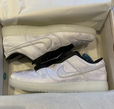 CLOT × Fragment × Nike Dunk Low