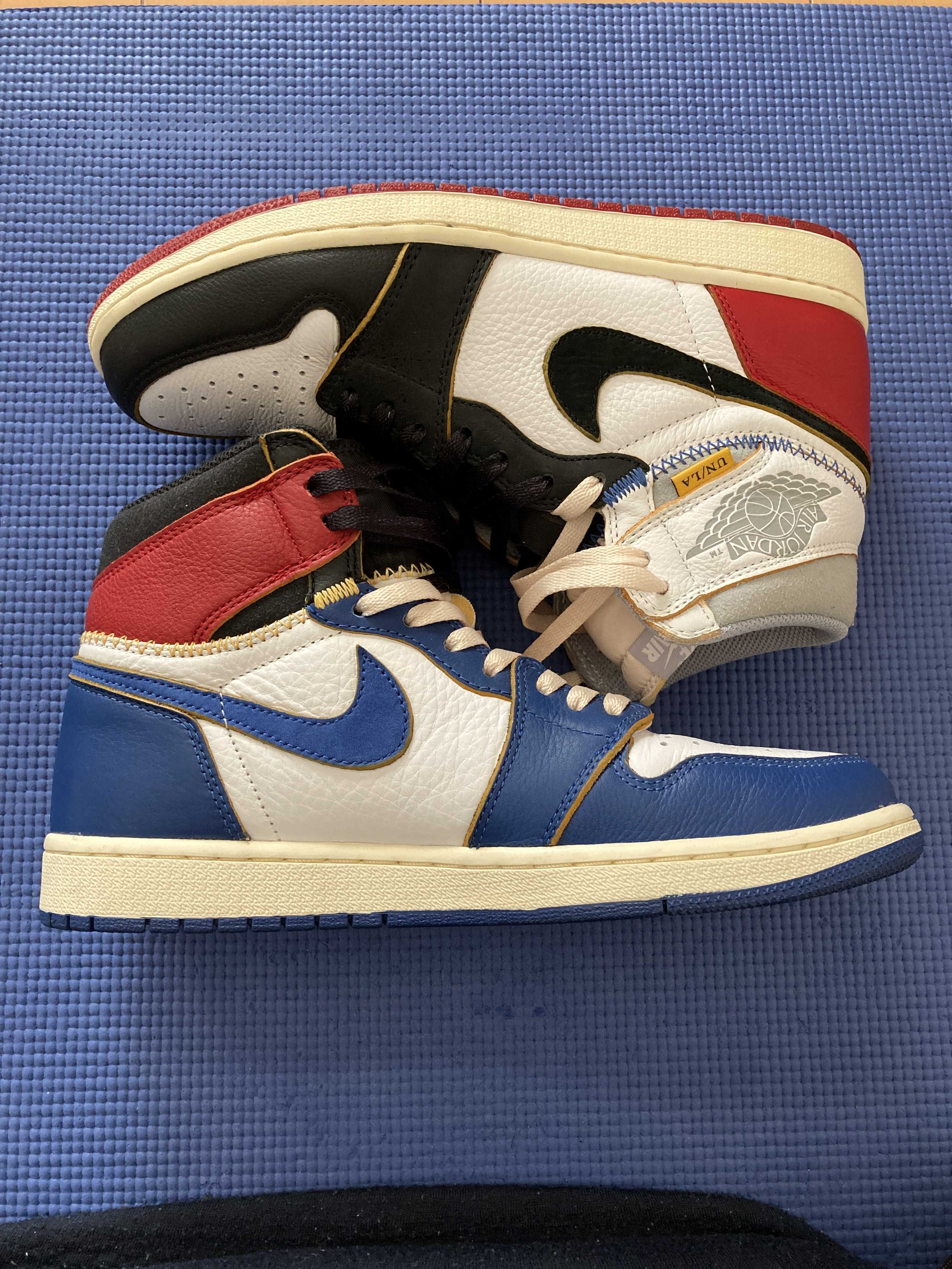 Union × Nike Air Jordan 1 Retro High OG NRG "Storm Blue/Varsity Red"