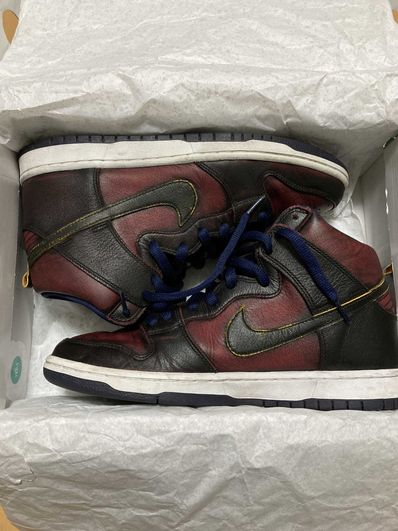 NBA × Nike SB Dunk High "Cleveland Cavaliers"